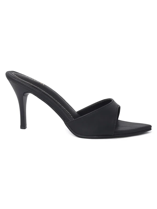 Black Noir Pointed Stiletto
