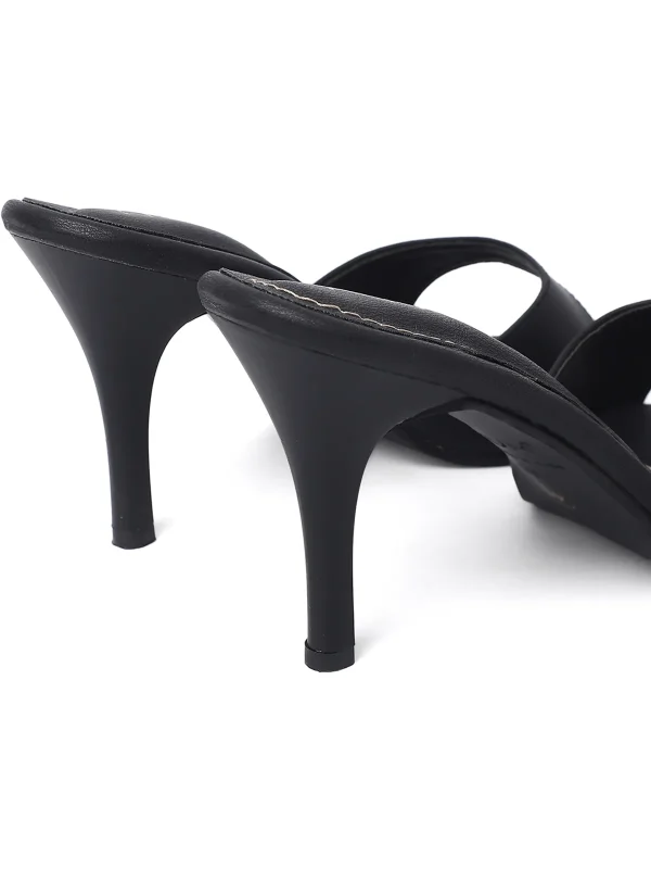 Black Noir Pointed Stiletto