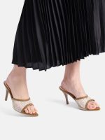 Brown Suede Heel