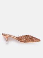 Rose Gold Stone Heel