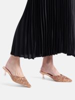 Rose Gold Stone Heel