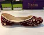 Authentic Zari Red Jutti